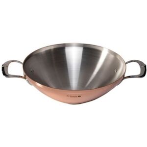 De Buyer Prima Matera Wok Kupfer/Edels. mit 2 Griffen ind. Image