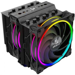 Akasa Soho H7 Dual Tower CPU-Kühler, ARGB - 120 mm, schwarz Image
