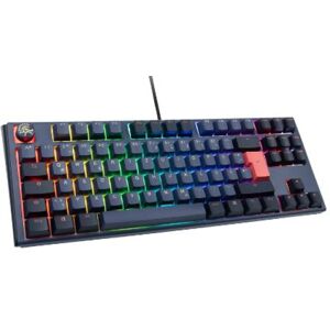 DuckyChannel Ducky One 3 Cosmic Blue TKL Gaming Tastatur, RGB LED - MX-Ergo-Clear - GER-Layout Image