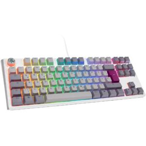 DuckyChannel Ducky One 3 Mist Grey TKL Gaming Tastatur, RGB LED - MX-Ergo-Clear (GER-Layout) Image