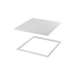 Bette BetteFloor Duschfläche 1261-006PLUS,T1 120x90cm, Glasur, Mini-Wannenträger, jasmin Image