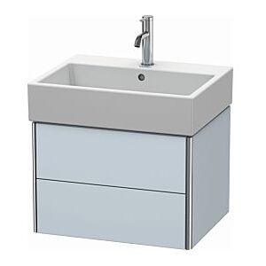 Duravit XSquare Waschtisch-Unterschrank XS419309797 58,4x39,7x46cm, 2 Schubkästen, Lichtblau seidenmatt Image