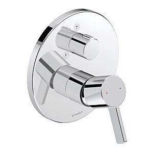 Duravit D-Neo Fertigmontageset DE4210012010 Unterputz-Duscharmatur, mit Umstellventil, rund, chrom Image