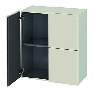 Duravit L-Cube Halbhochschrank LC117709191 70x36,3x80cm, 2 Türen, taupe matt Image