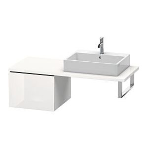 Duravit L-Cube Unterschrank LC583208585 52 x 54,7 cm, weiß hochglanz, für Konsole, 1 Auszug Image