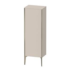 Duravit XViu Halbhochschrank XV1326LB191 50x36x133cm, champagner matt, Tür links, taupe matt Image