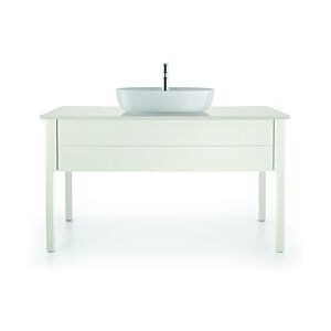Duravit Luv Waschtischunterschrank LU956103636 138,8x57x74,3cm, Weiß Seidenmatt, 1 Auszug, stehend Image