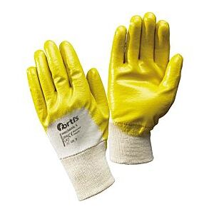 Fortis Nitrilhandschuh 4317784794206 Nitril,gelb, Gr.9 Image