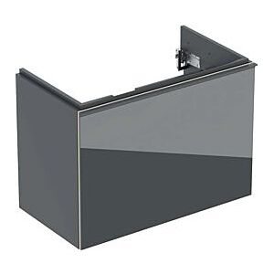 Geberit Acanto Waschtischunterschrank 500615JK2 Compact, 74x53,5x41,6 cm, Glas Lava - Lava matt Image