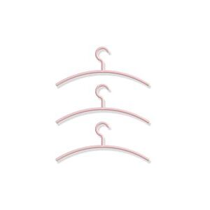 Barbie™ x HEWI Kleiderbügel Set B477.008 3er, einfarbig rosa Image