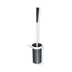 Hewi System 800 K Toilettenbürstengarnitur 800.20.2009992 Behälter Kunststoff, Halter und Bürstenstiel reinweiß, anthrazitgrau Image