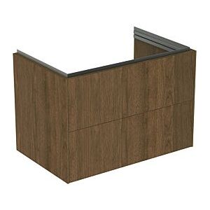 Ideal Standard Waschtisch-Unterschrank T4574Y5 80x50x55cm, 2 Auszüge, Walnuss dunkel Furnier Image