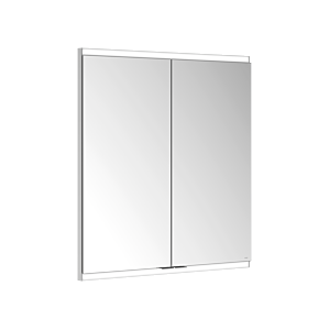 Keuco Royal Modular 2.0 Spiegelschrank 800210070100200 700 x 700 x 160 mm, 2 Steckdosen, Wandeinbau, 2-türig Image