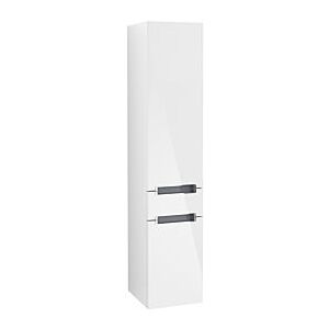 Villeroy und Boch Villeroy & Boch Subway 2.0 Hochschrank A70810DH 35 x 165 x 37 cm, Glossy white, Griff chrom Image