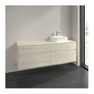 Villeroy und Boch Collaro Waschtischunterschrank C106B0AA 160x54,8x50cm, Waschtisch rechts, LED-Beleuchtung 12W, white oak Image