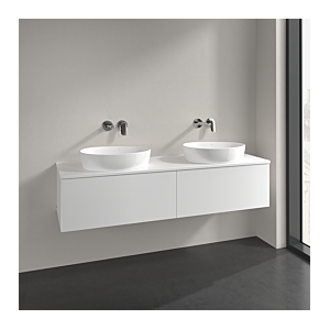 Villeroy und Boch Antao Waschtisch-Unterschrank K39010MT 160x36x50cm, Waschbeckenplattenfarbe Lack, white matt lacquer Image