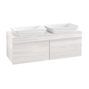 Villeroy und Boch Venticello Waschtisch-Unterschrank A94902E8 125,7 x 43,6 x 50,2 cm, Griff White, White Wood Image