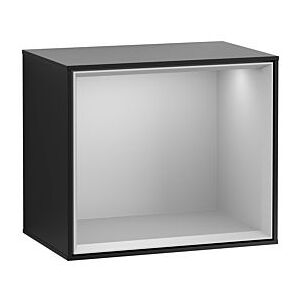 Villeroy und Boch Finion Regalmodul FD10GJPD 41,8x35,6x27cm, Regal Light Grey, Black matt lacquer Image