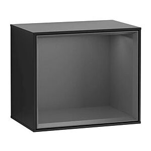 Villeroy und Boch Finion Regalmodul G580GKPD 41,8x35,6x27cm, Emotion, Regal Antracite Matt, Black matt lacquer Image