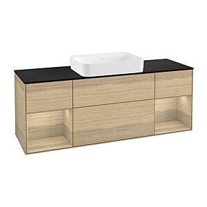 Villeroy und Boch Finion Waschtischunterschrank G742PCPC 160x60,3x50,1cm, Regale Oak Veneer, Oak Veneer Image