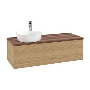 Villeroy und Boch Villeroy & Boch Antao Waschtischunterschrank 1200x360x500mm L33152HN mit Beleuchtung mit Struktur FK/AP: HN/2 Image