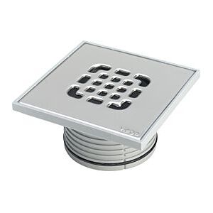 Viega Advantix Aufsatz 555238 150x150mm, verschraubt, Kunststoff grau Image