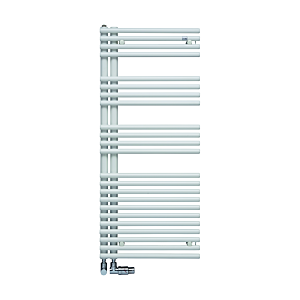 Zehnder Forma Asym Design-Heizkörper ZF500350DF00000 LFAR-150-050, 1441 x 496 mm, weiß matt, rechts Image