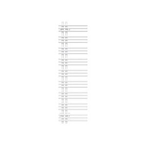 Zehnder Yucca Asym Design-Heizkörper ZY300338G600000 YA-130-040, 1304 x 378 mm, Telegrey 2, RAL 7046, einlagig Image