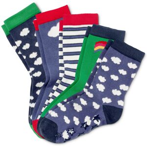 Tchibo - 5 Paar ABS-Socken aus Bio-Baumwolle - Unisex - Gr. 31-34 - weiss Image