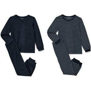 Tchibo - 2 Kinder-Pyjamas - Unisex - Gr. 98/104 - dunkelblau Image