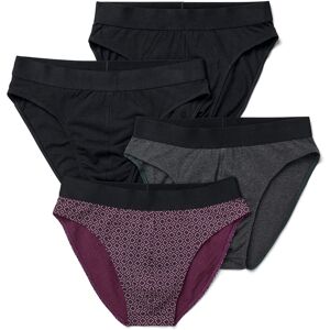Tchibo - 4 Slips - Herren - Gr. M/5 - anthrazit/print Image