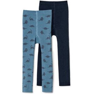 Tchibo - 2 Kinder-Thermoleggings - Gr. 98/104 - dunkelblau Image