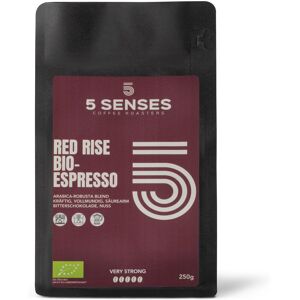 5 Senses - Red Rise Bio-Espresso - 250 g - Intensität: 6/6 Image