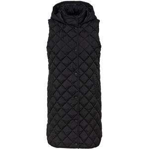 Tchibo - Lange Steppweste mit Kapuze - Damen - Gr. 44 - schwarz Image