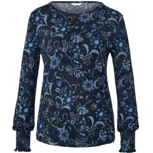 Tchibo - Bedrucktes Blusenshirt - Damen - Gr. L - dunkelblau/print Image