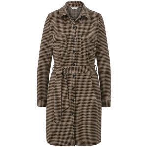 Tchibo - Sweatkleid mit Hahnentritt-Jacquard - Damen - Gr. M - schwarz/jacquard Image