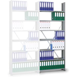 B2B Partner Archivační regál s bočními stěnami Variant, 2550 x 1000 x 300, přídavný Image