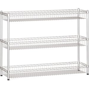 B2B Partner Drátěný regál s košovými policemi, 900 x 1200 x 350 mm, 3 police Image
