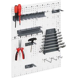 B2B Partner Sada háčků a držáků na nářadí pro závěsné panely a skříňky HOBBY III, 22 ks Image