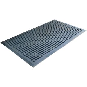COBA Tuhá gumová rohož, protiúnavová pro práci ve stoje, pryž, 0,9 x 1,5 m, modrá Image