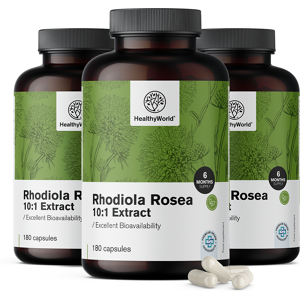 HealthyWorld® 3x Rozchodnice růžová 8000 mg, dohromady 540 kapslí Image