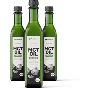 FutuNatura 3x MCT C8:C10 Kokosový olej Premium, dohromady 1500 ml Image