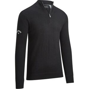 Callaway Golf Callaway Windstopper 1/4 Zip pánský svetr, černý, pánské, M Image