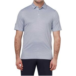 Callaway Golf Callaway Trademark Ombre Chev Print pánské polo, bright white, pánské, XS Image