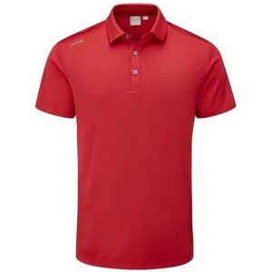 PING Golf PING Lindum pánské polo, červené, pánské, S Image