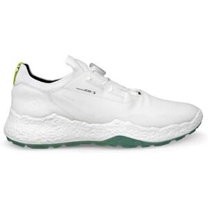 Ecco Biom H5 Boa pánské golfové boty, bílé, bílé, standardní, bez spajků, BOA systém, 47 Image