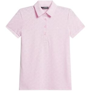 J.Lindeberg Alaya Jacquard dámské polo, růžové, dámské, L Image