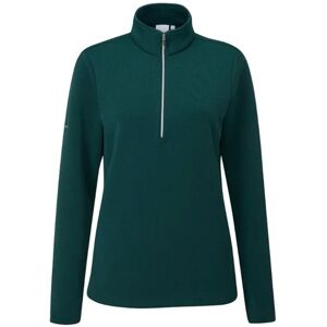 PING Golf Ping Lyla half zip ribbed dámská fleecová mikina, zelená, dámské, 38 Image