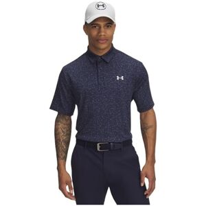 Under Armour Playoff 3.0 Printed pánské polo, modré, pánské, M Image