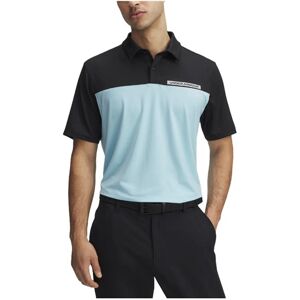 Under Armour T2G Color Block pánské polo, černé, pánské, M Image